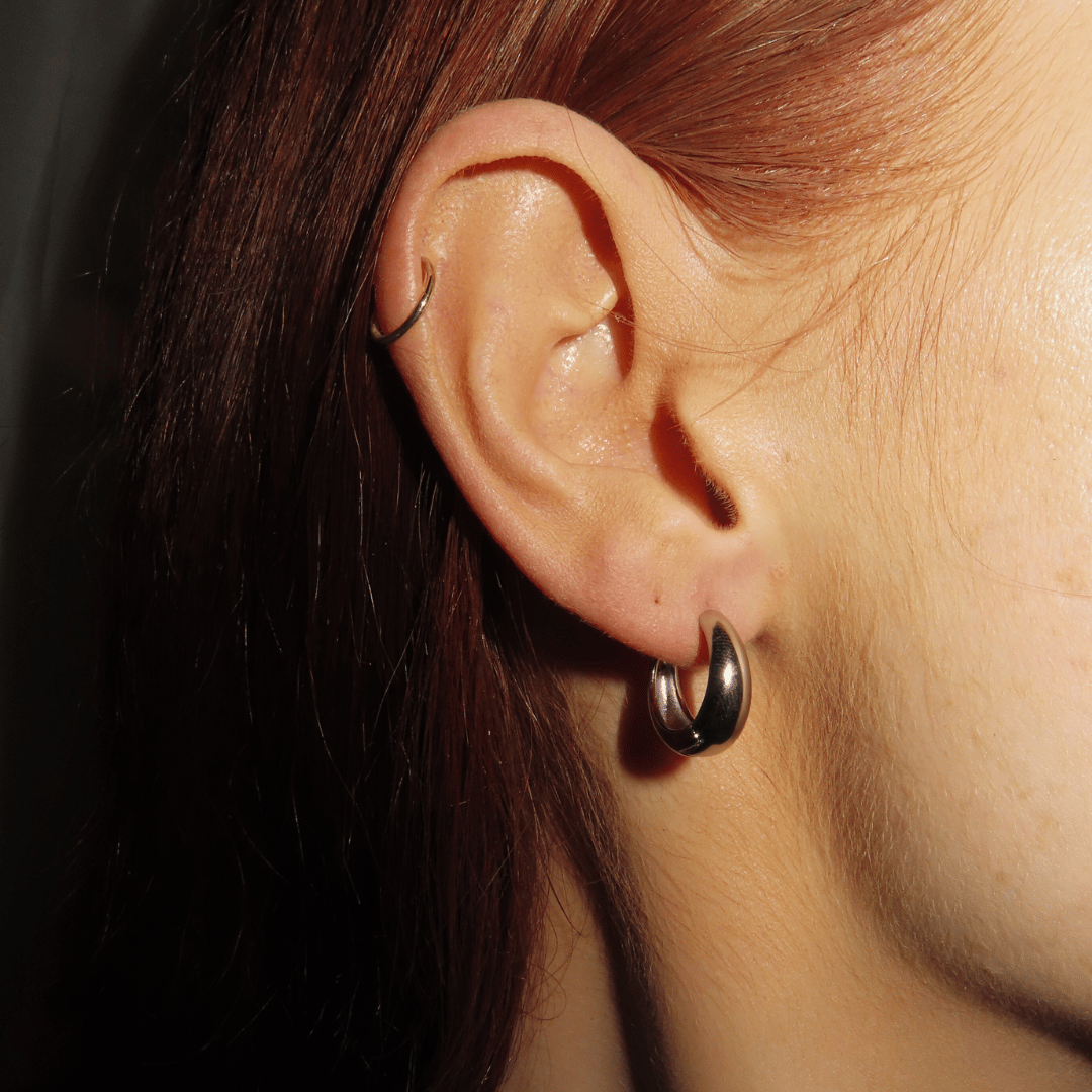 Silver Rhode Hoops | AYRE Jewellery