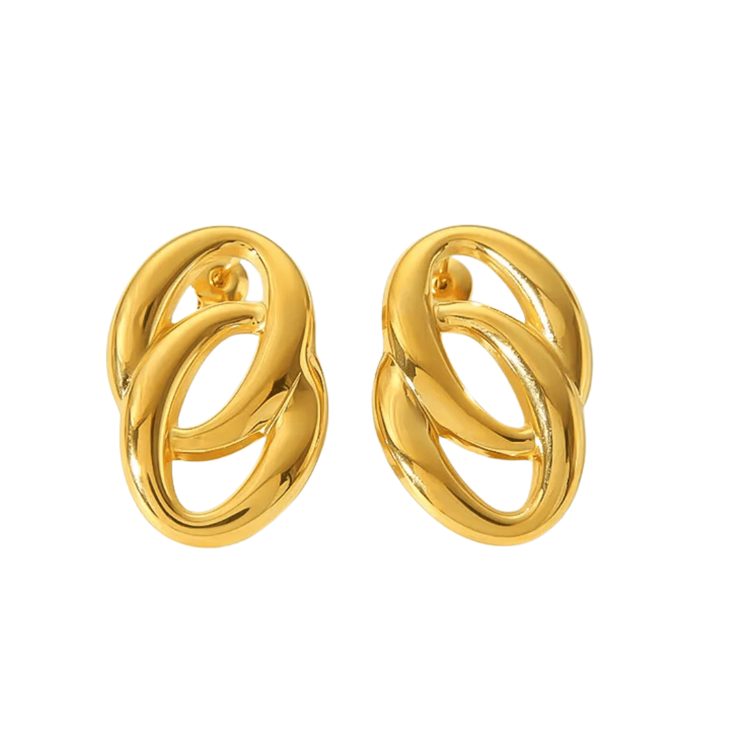 Double Oval Earrings | AYRE Jewellery
