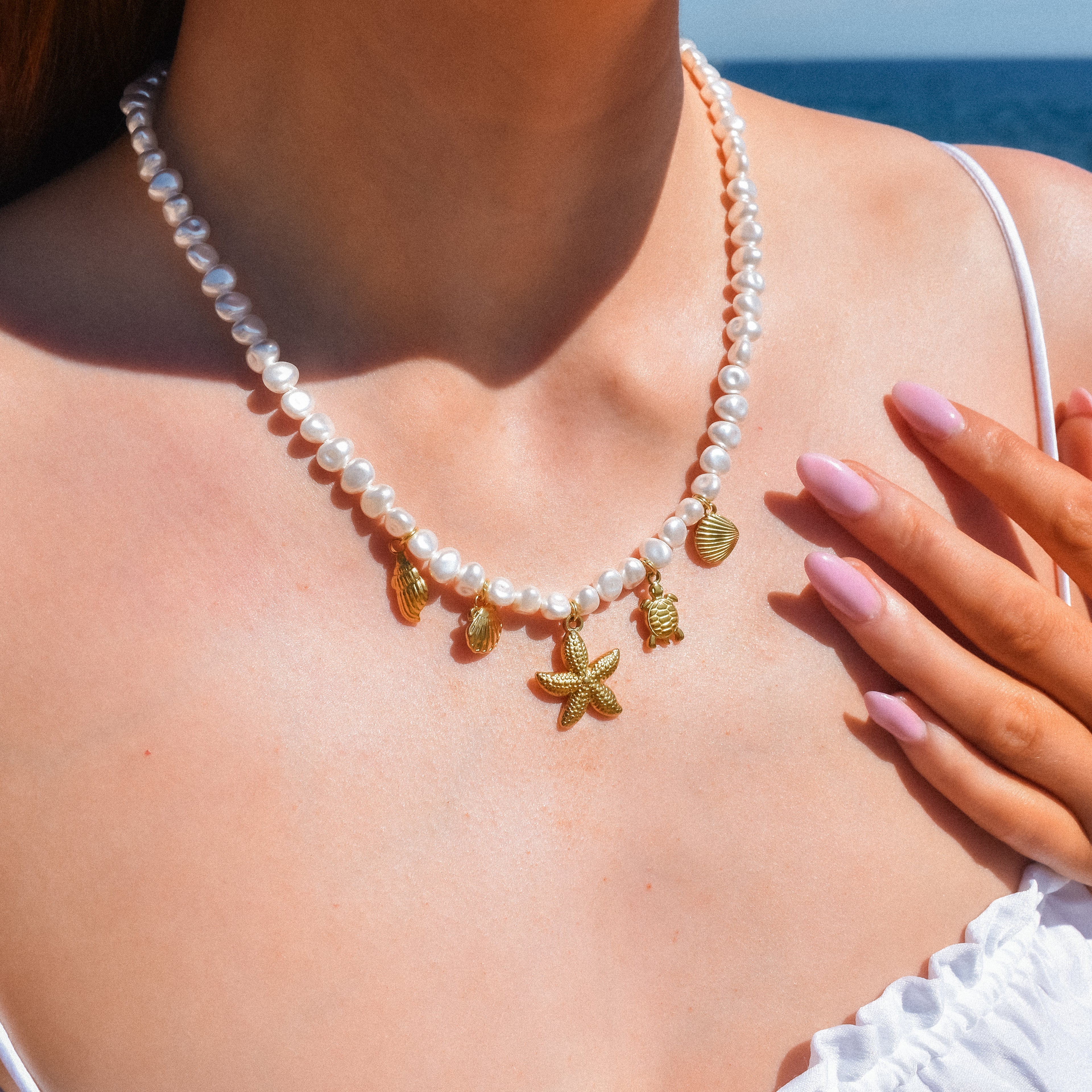 Pearl Seafoam Necklace