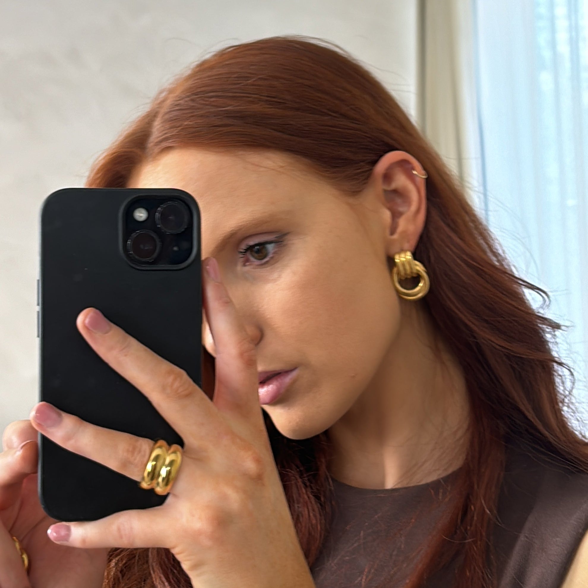 Knot Drop Earrings