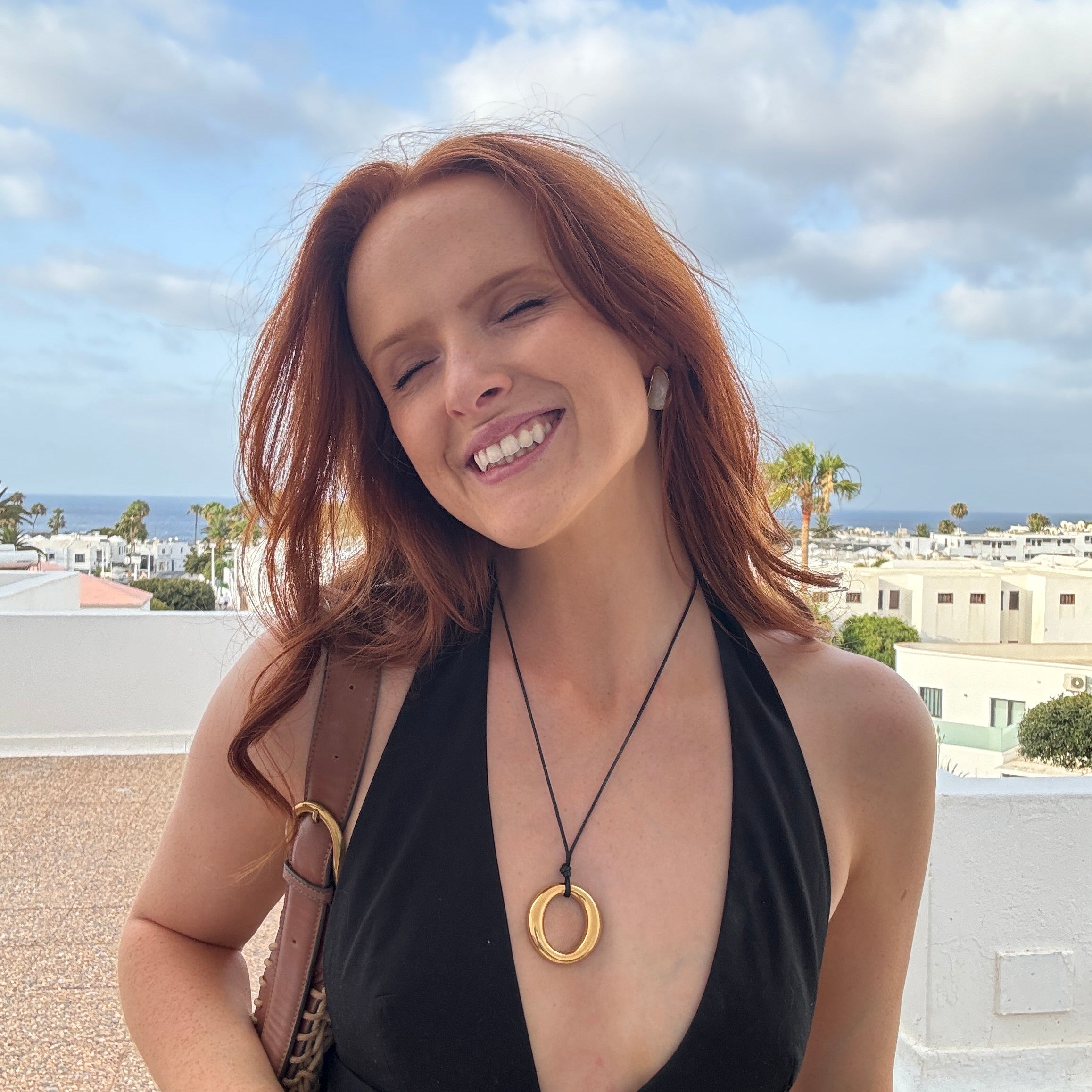 Circle Strand Necklace