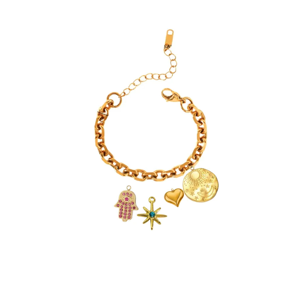 Charm Bracelet - Up to 5 Charms