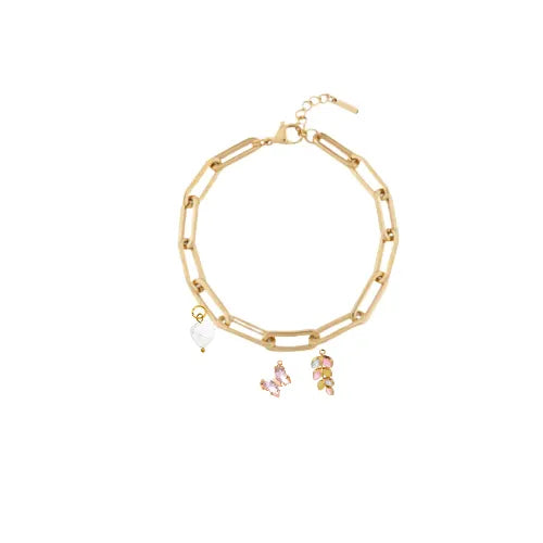 Charm Bracelet - Up to 3 Charms