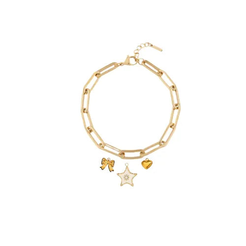 Charm Bracelet - Up to 3 Charms