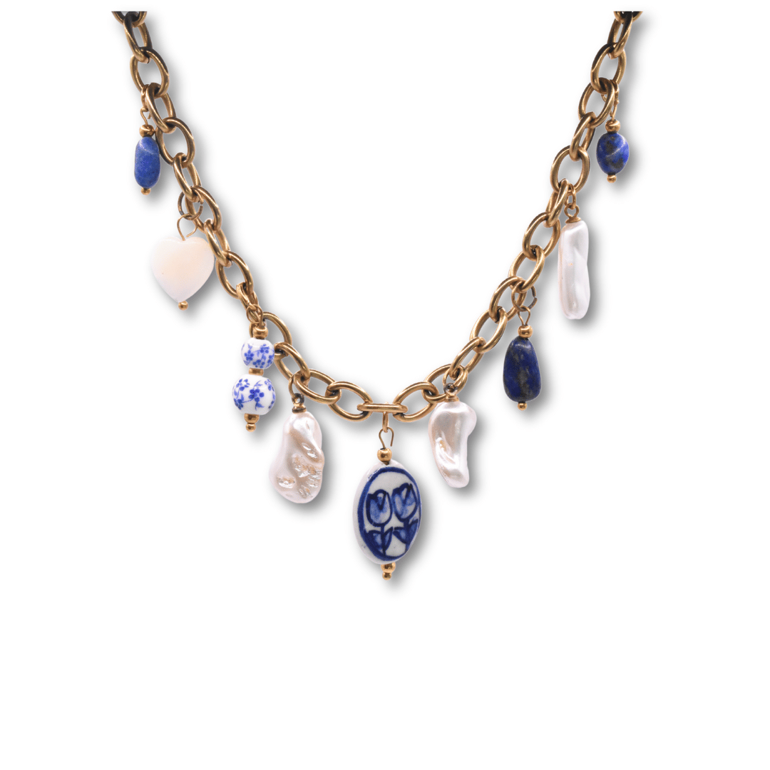 Mediterranean Charm Necklace