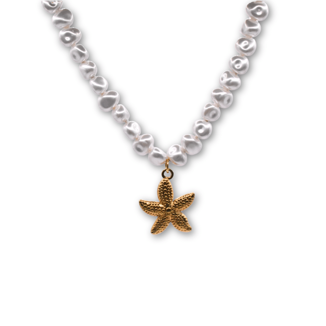 Pearl Starfish Necklace