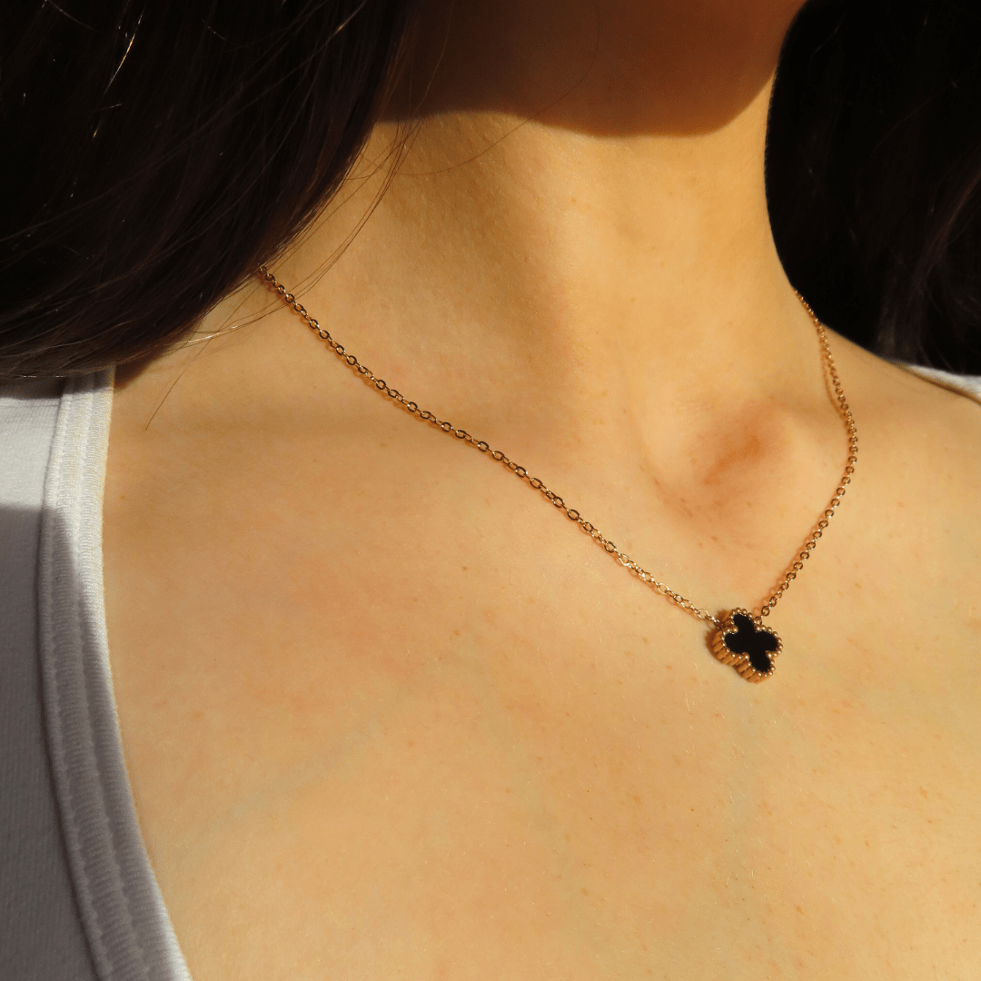 Black Clover Necklace