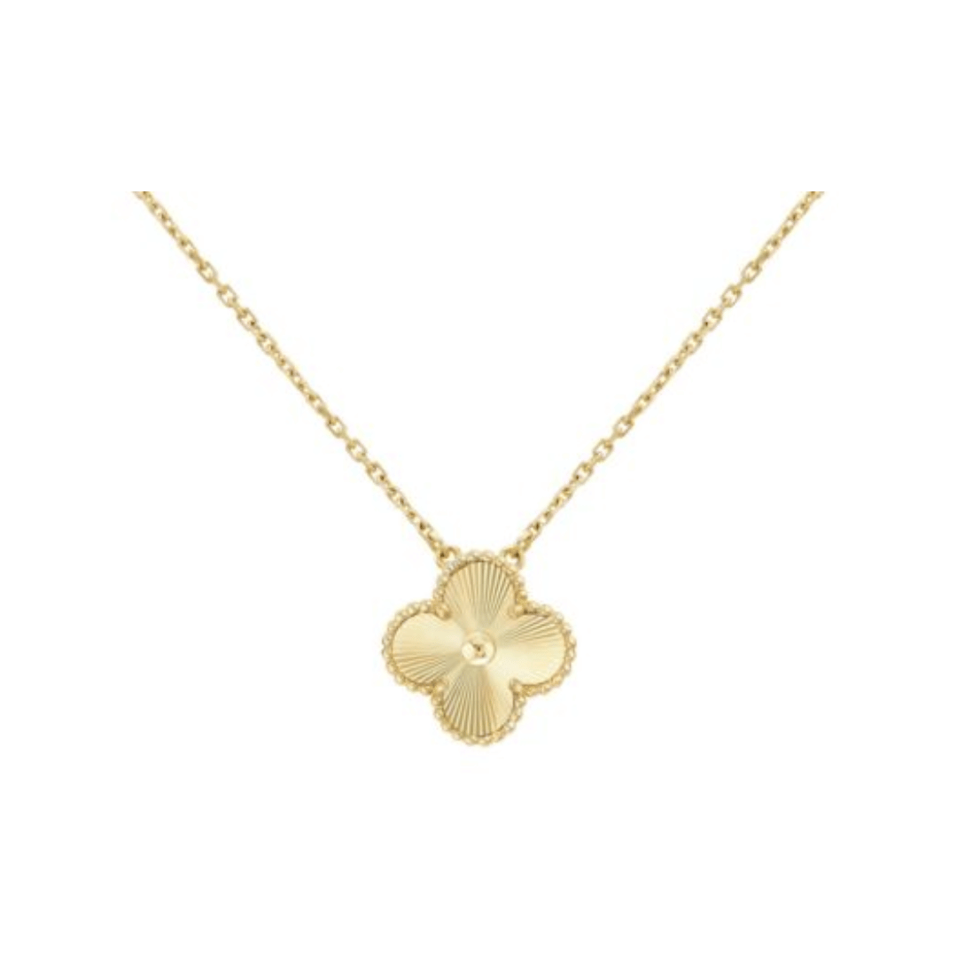 Gold Clover Necklace