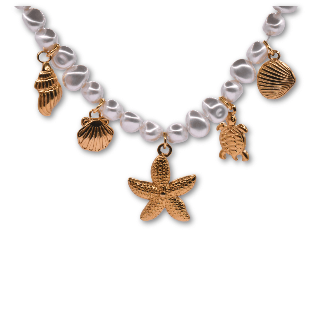 Pearl Seafoam Neklace