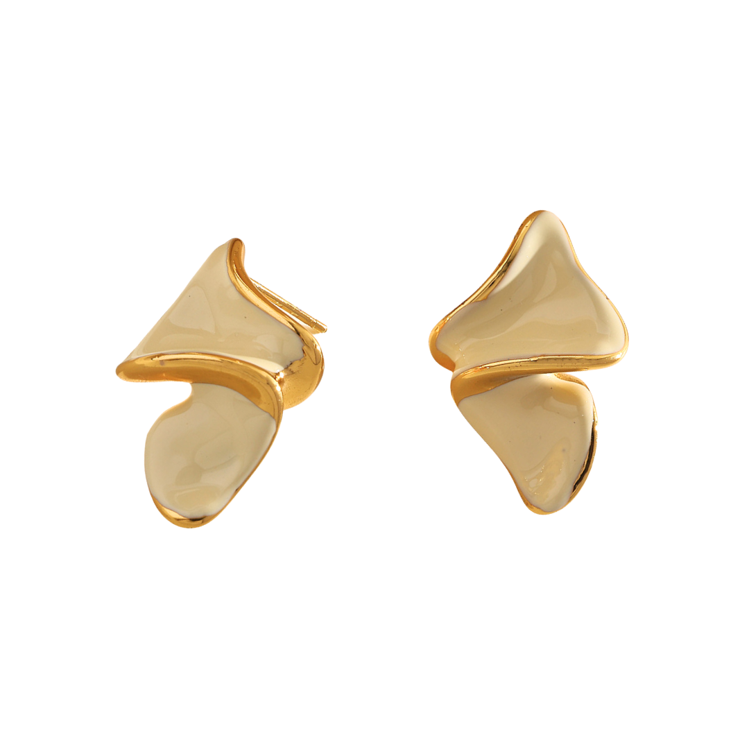 Sloane Earrings - Bone