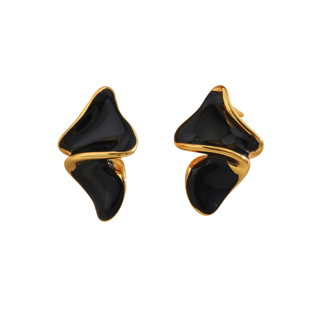Sloane Earrings - Onyx