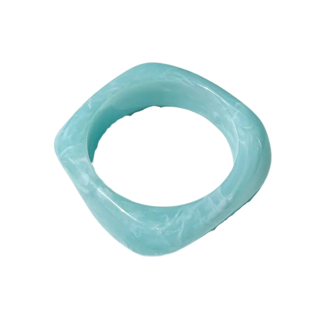 Azure Irregular Bangle