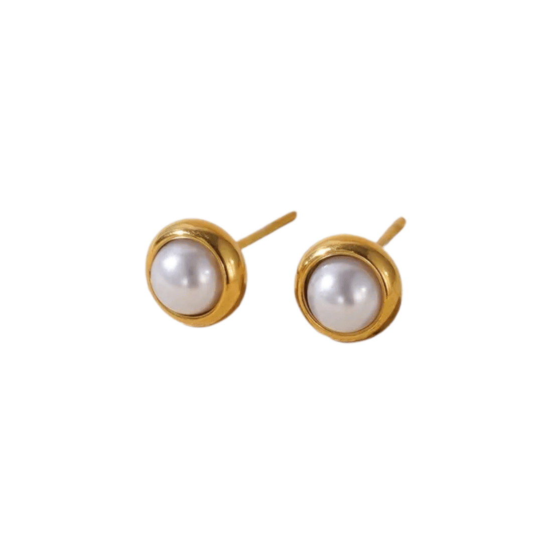 Pearl Stud Earrings