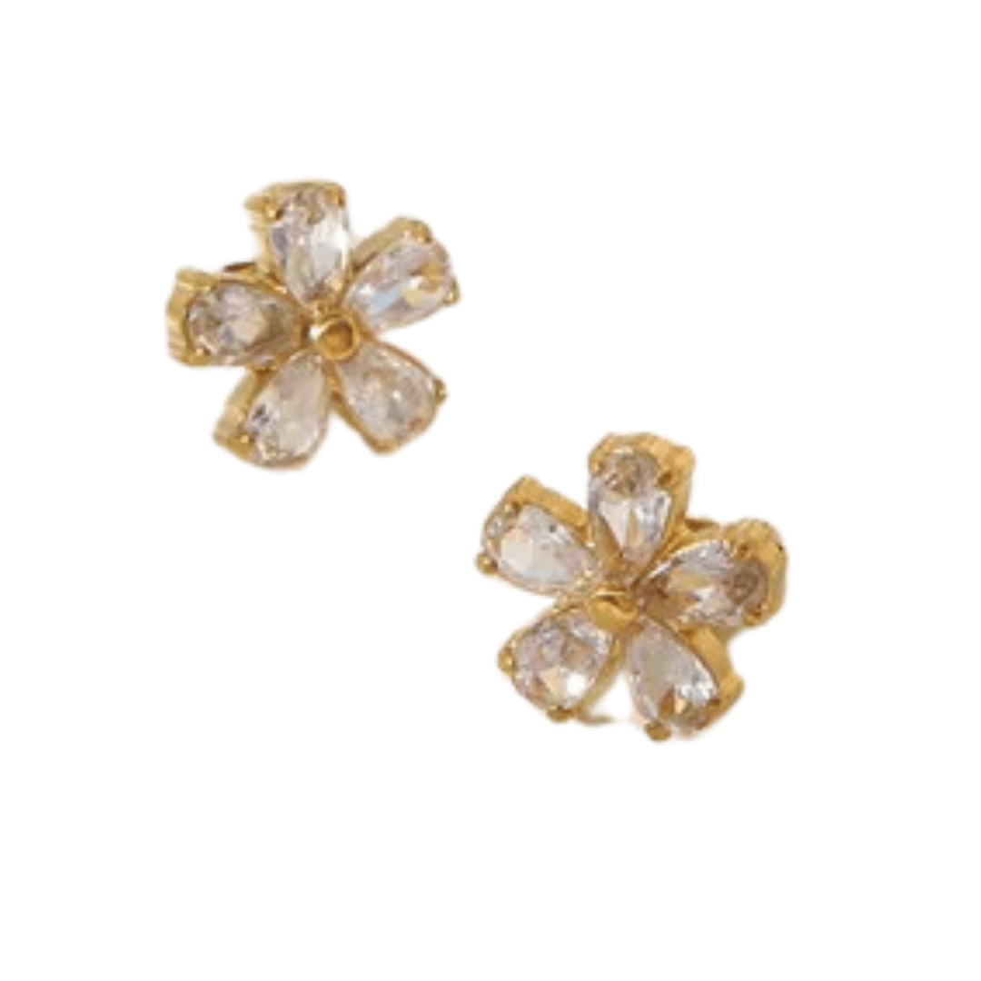 Sparkle Flower Earrings