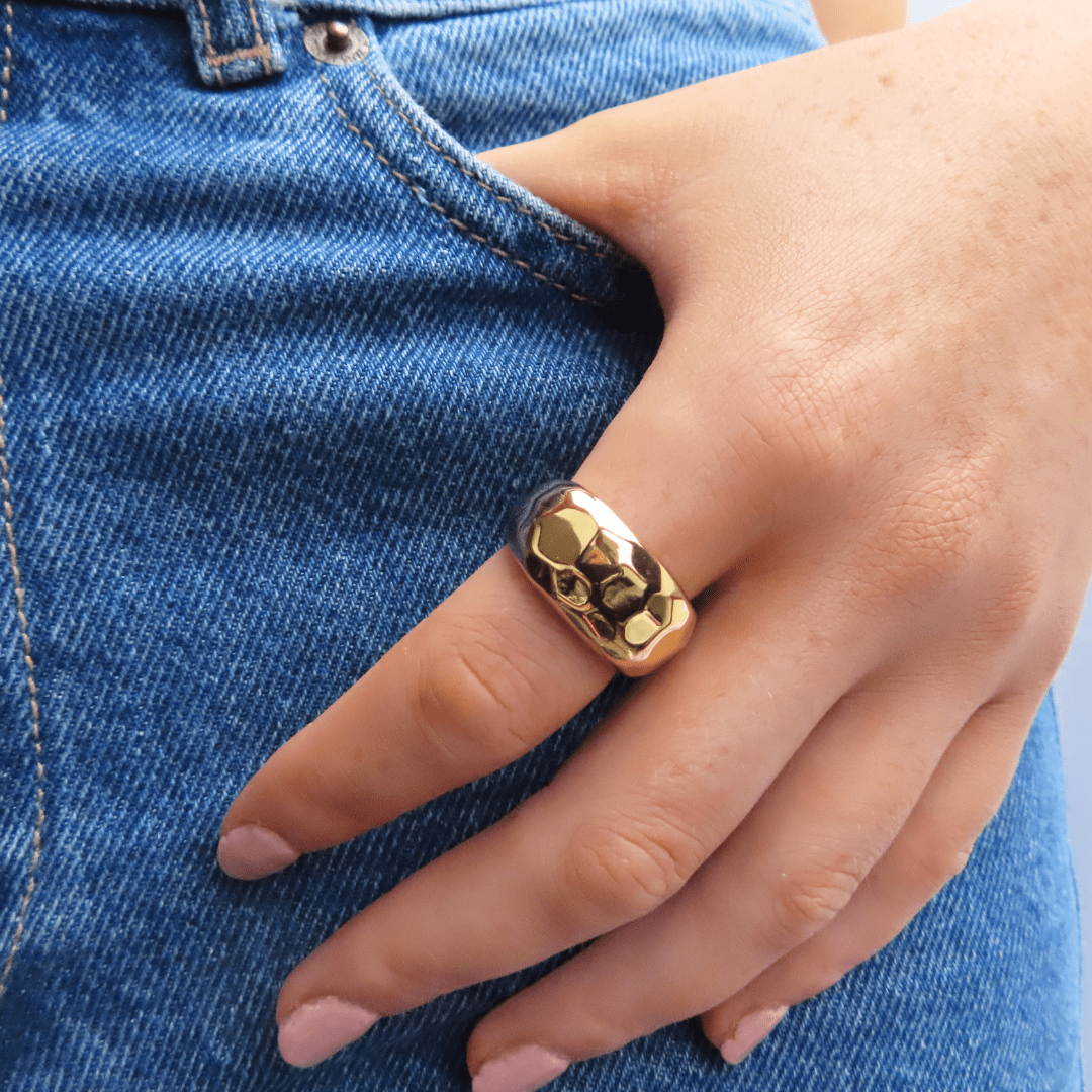 Adjustable Chunky Rome Ring - AYRE Jewellery