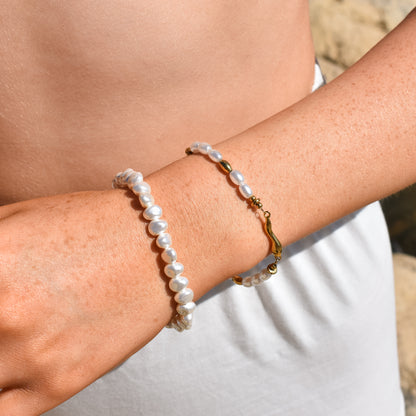 Irregular Pearl Bracelet