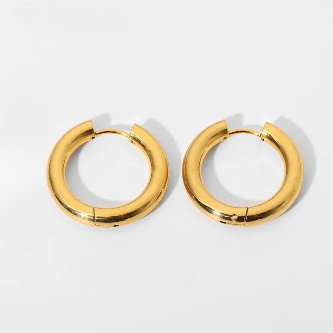 Gold Hoop Earrings