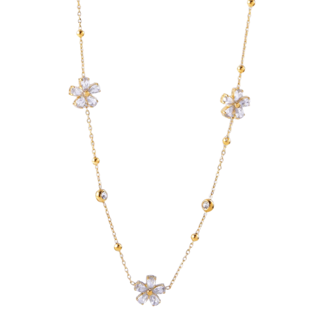 Flower Sparkle Necklace